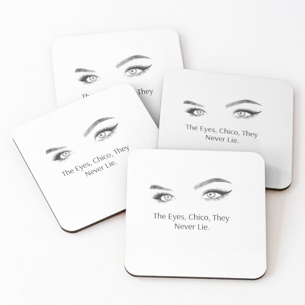 Item preview, The Eyes, Chico, They Never Lie designed and sold by Unik Store.