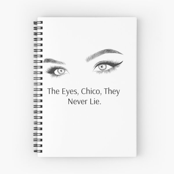 Item preview, The Eyes, Chico, They Never Lie designed and sold by Unik Store.