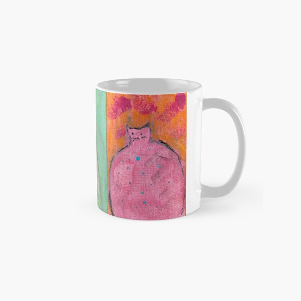 ARTACAT - The Galaxy Trio Cat Painting - Cat Art Classic Mug