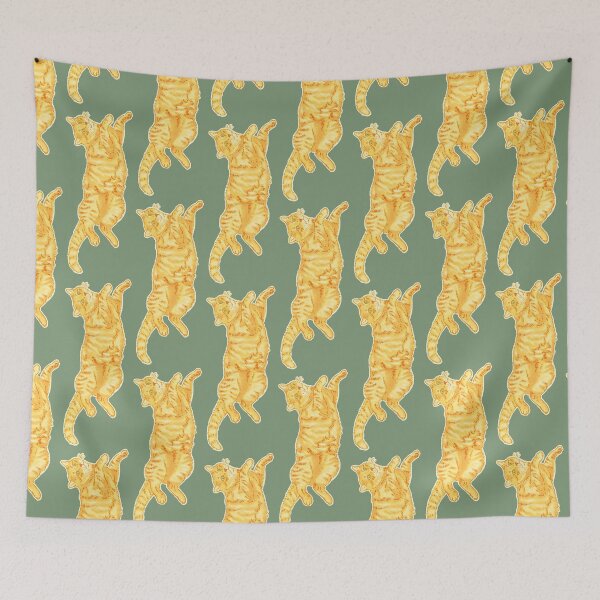 Item preview, Orange Cat Dance designed and sold by MajesticMule.