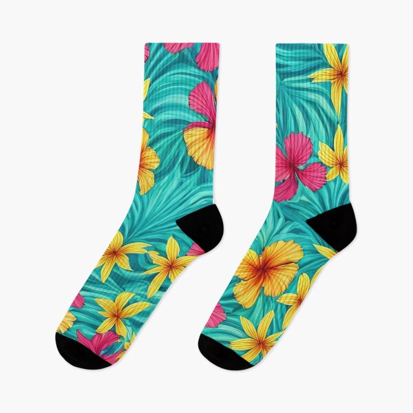 Item preview, Exotic Hawaiian Floral Patterns - Tropical Island Themes  designed and sold by Sowari-Pillows.