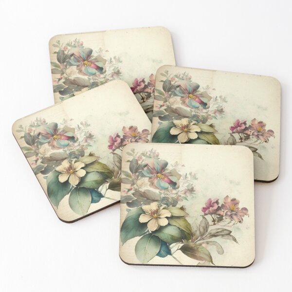 Item preview, antique floral vintage  designed and sold by aquinavortex.