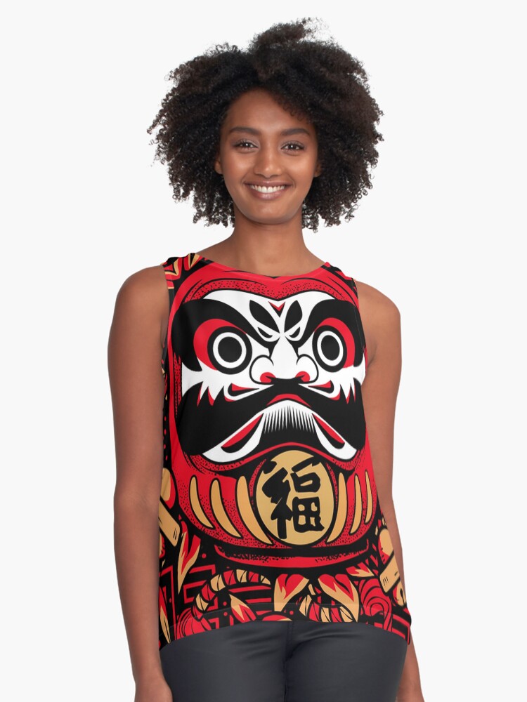 Vista previa del artículo con la obra «Blusa sin mangas», diseñado y vendido por NihonJinDesu.