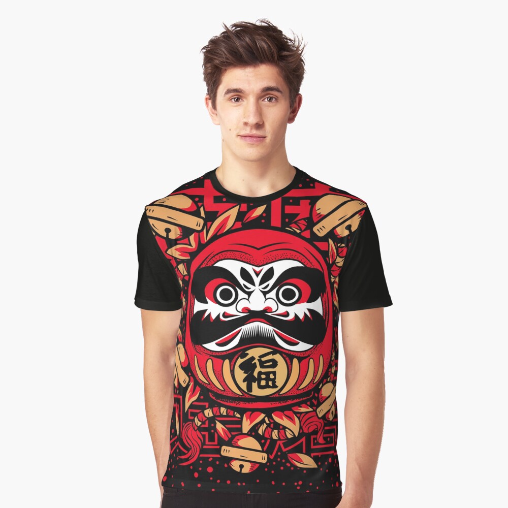 Vista previa del artículo con la obra «Camiseta gráfica», diseñado y vendido por NihonJinDesu.