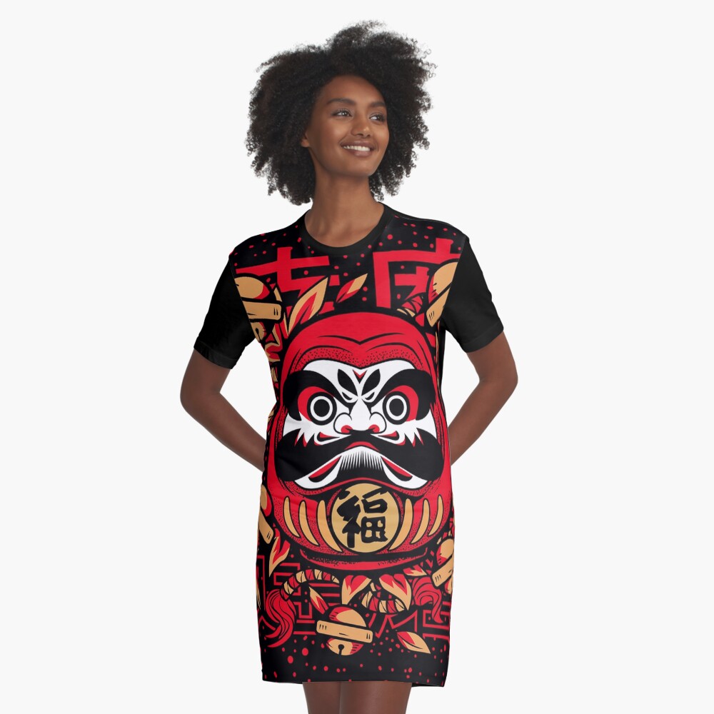 Vista previa del artículo con la obra «Vestido camiseta», diseñado y vendido por NihonJinDesu.