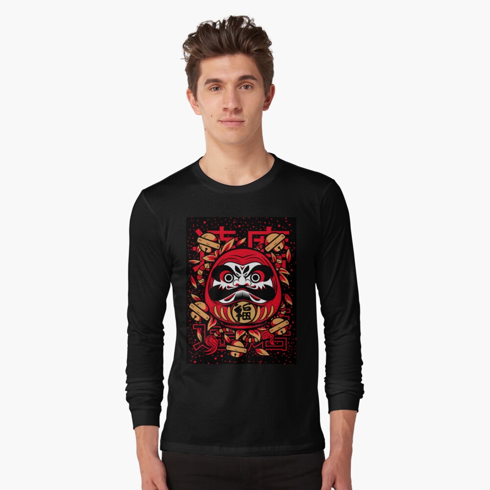 Vista previa del artículo con la obra «Camiseta de manga larga», diseñado y vendido por NihonJinDesu.