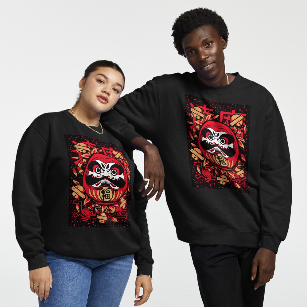 Vista previa del artículo con la obra «Sudadera sin capucha», diseñado y vendido por NihonJinDesu.