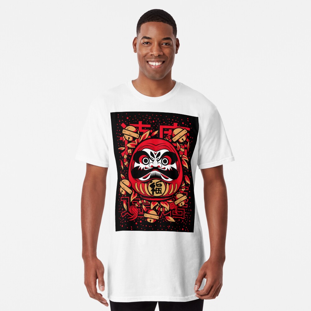 Vista previa del artículo con la obra «Camiseta larga», diseñado y vendido por NihonJinDesu.
