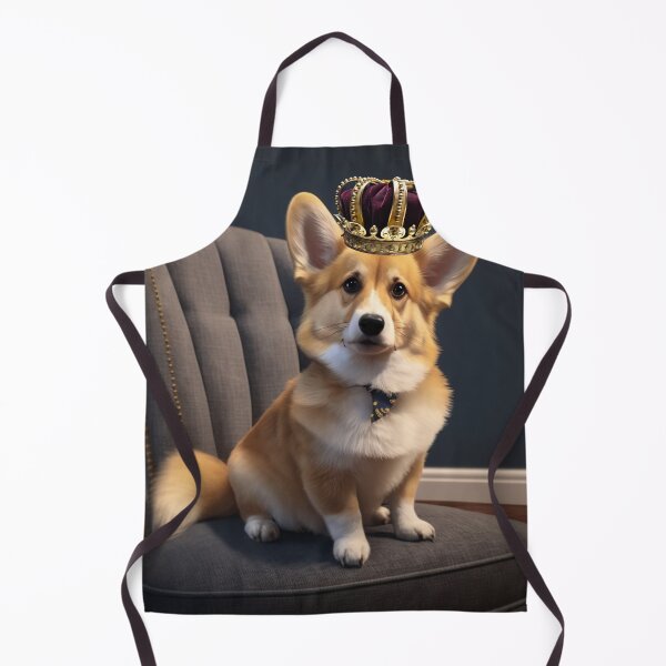 Artikelvorschau, Netter Corgi mit Krone entworfen und verkauft von Justsweetdesign.