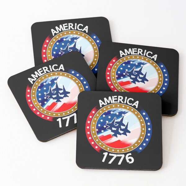Item preview, America 1776, July 4th, independence day v222, military vet, jet fighter, pilot, patriotic designed and sold by mwebba2005.