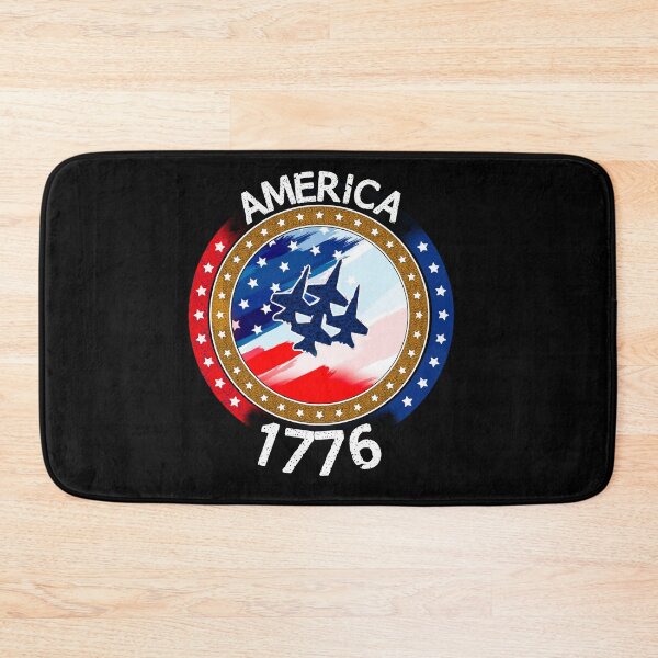 Item preview, America 1776, July 4th, independence day v222, military vet, jet fighter, pilot, patriotic designed and sold by mwebba2005.