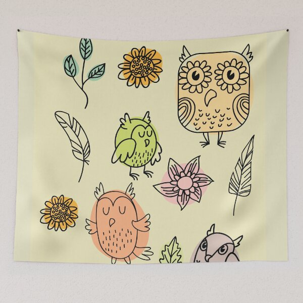 Item preview, Owls designed and sold by Urban Wall Art Art.