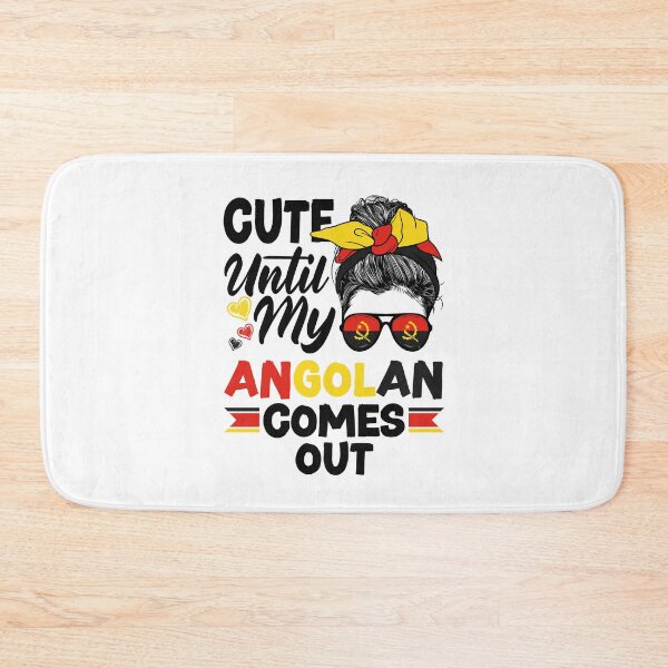 Item preview, Angolan Angola Angolan Flag Cute Until My Angolan Comes Out designed and sold by ShopTheStyle.