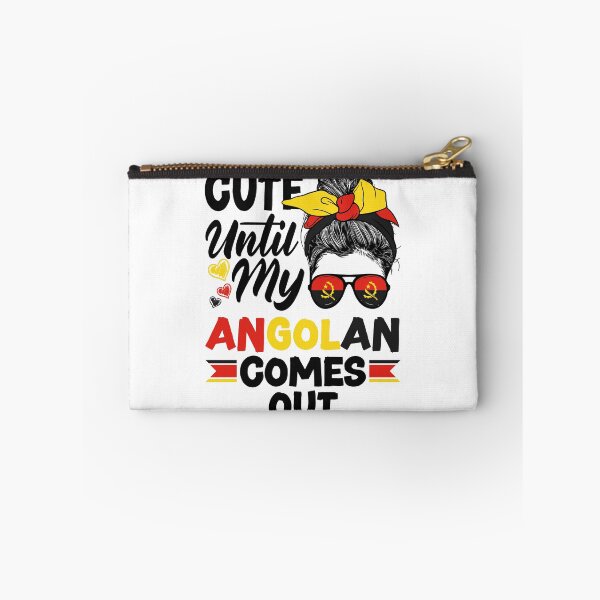 Item preview, Angolan Angola Angolan Flag Cute Until My Angolan Comes Out designed and sold by ShopTheStyle.