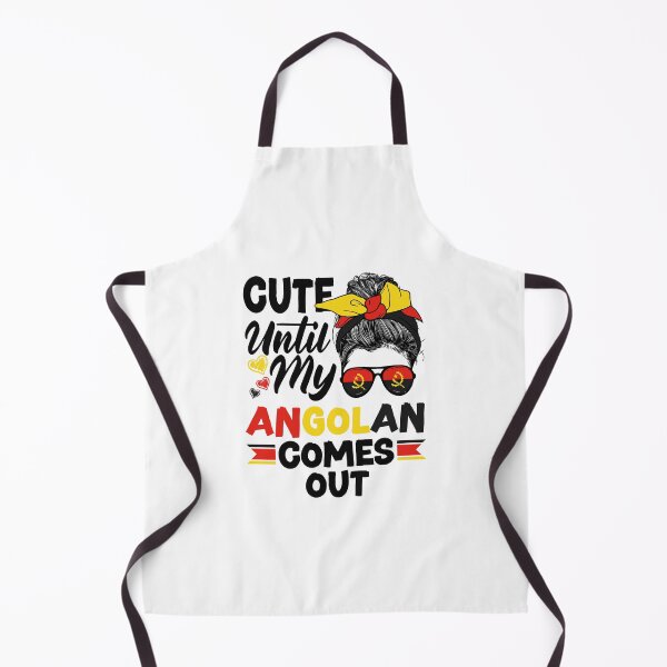 Item preview, Angolan Angola Angolan Flag Cute Until My Angolan Comes Out designed and sold by ShopTheStyle.