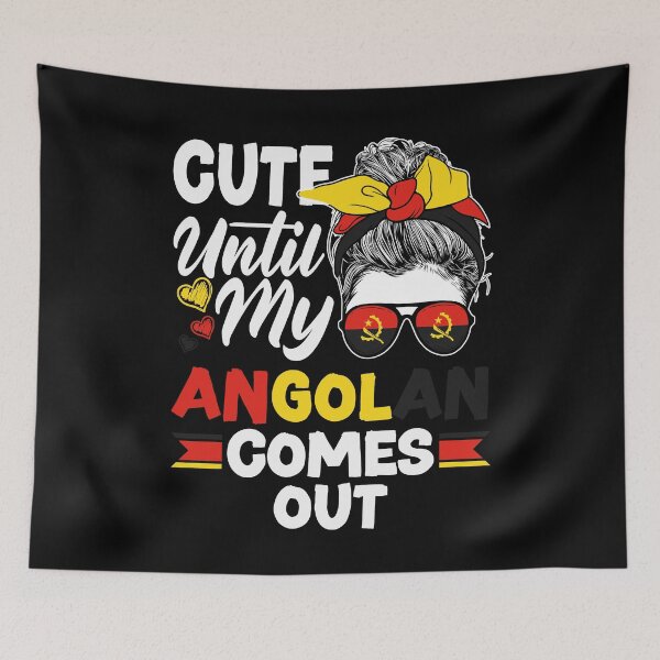 Item preview, Angolan Angola Angolan Flag Quote designed and sold by ShopTheStyle.