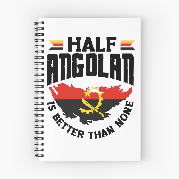 Artikelvorschau, Angolan Angola Angolan Flag Half Angolan Is Better Than None entworfen und verkauft von ShopTheStyle.