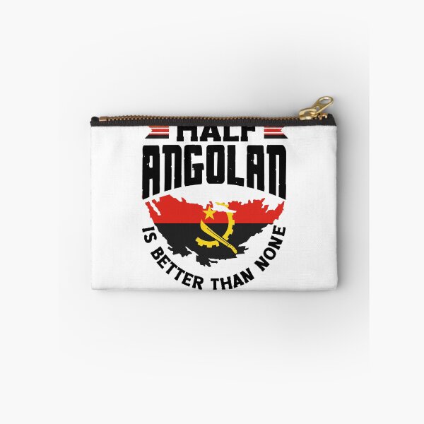 Item preview, Angolan Angola Angolan Flag Half Angolan Is Better Than None designed and sold by ShopTheStyle.