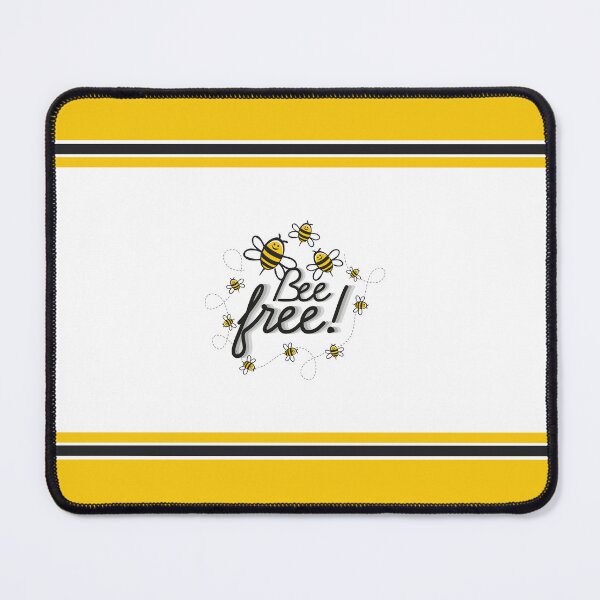 Item preview, Be free like a Bee - one more design with letter and flying bee designed and sold by Agni Designs.