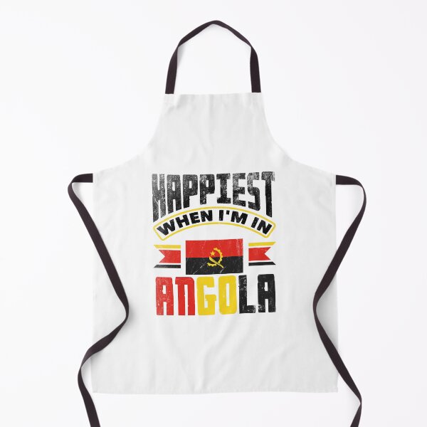 Item preview, Angolan Angola Angolan Flag Happiest When Im In Angola designed and sold by ShopTheStyle.