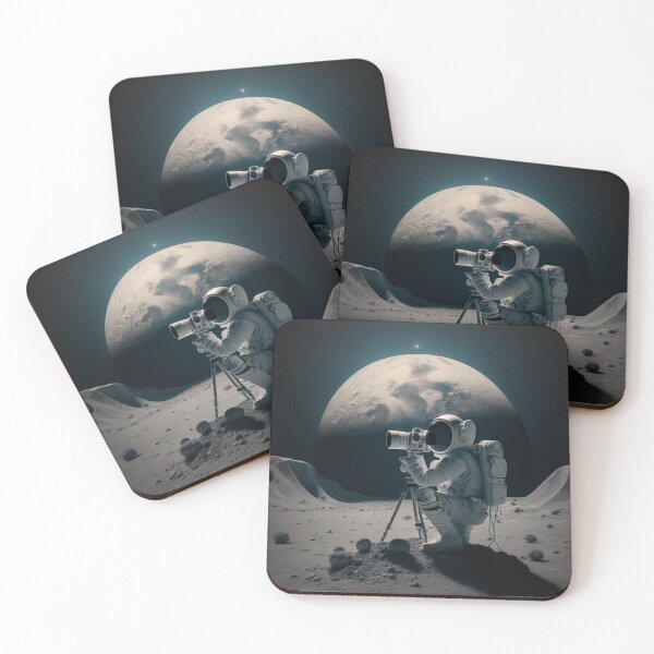 Item preview, audiovisual astronaut on the moon watching the earth designed and sold by tshirtistic.