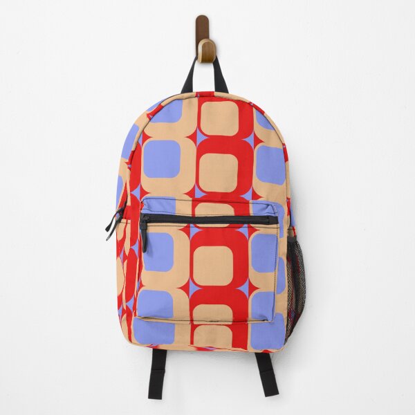 Item preview, retro geometrical mid century pattern designed and sold by pauloneill-art.