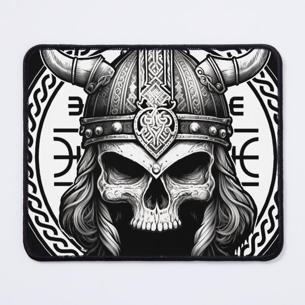 Item preview, Norse Battle Skull Warrior designed and sold by SinMagellan.