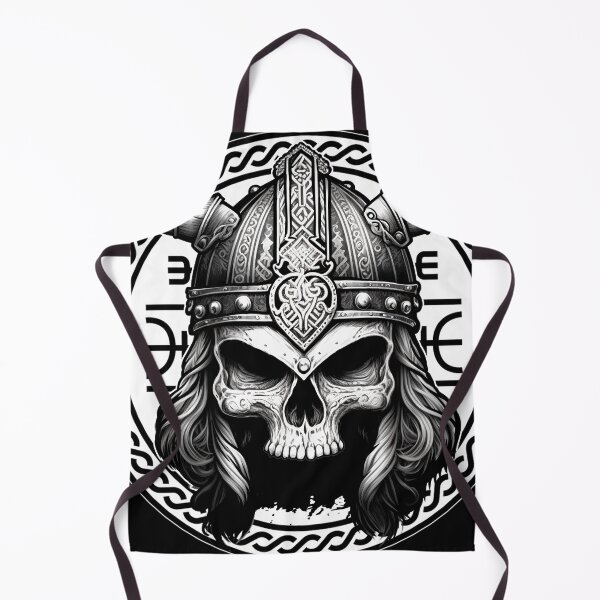 Item preview, Norse Battle Skull Warrior designed and sold by SinMagellan.