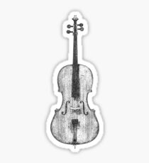 Cello Sticker