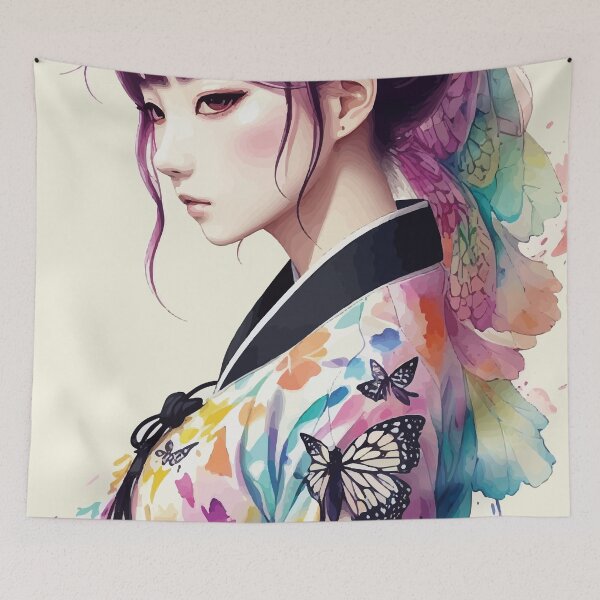 Item preview, Butterfly and Woman#8 designed and sold by YDIX.