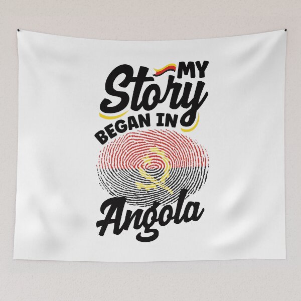 Item preview, Angolan Angola Angolan Flag My Story Began In Angola designed and sold by ShopTheStyle.