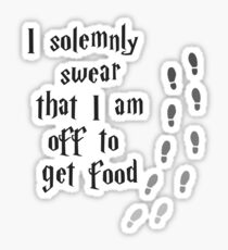 Solemnly Swear Sticker