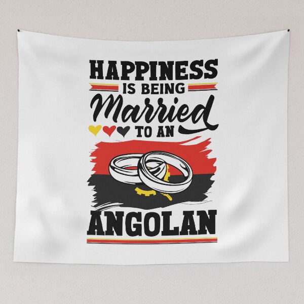 Item preview, Angolan Angola Angolan Flag Married To An Angolan designed and sold by ShopTheStyle.