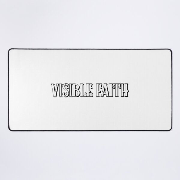 Item preview, Visible Faith. Faith. Inspirational Quote. Jesus. Spiritual. Religious. God. Prayer designed and sold by Tish K..