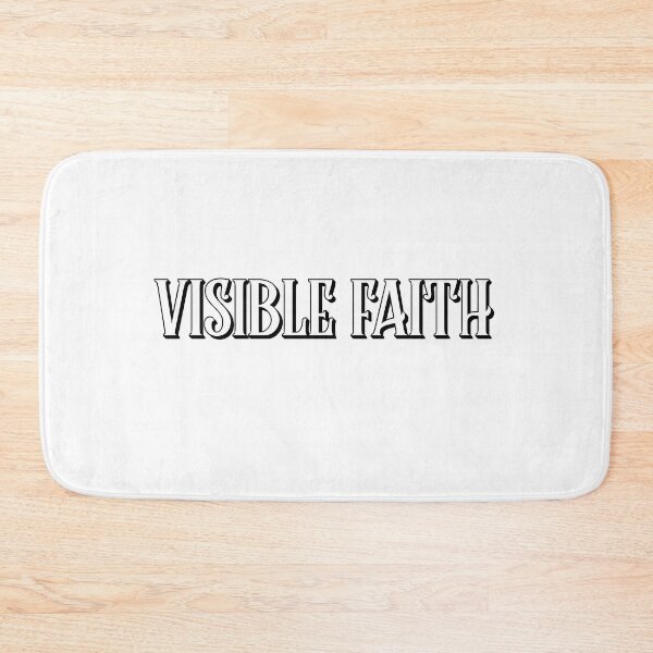 Item preview, Visible Faith. Faith. Inspirational Quote. Jesus. Spiritual. Religious. God. Prayer  designed and sold by Tish K..