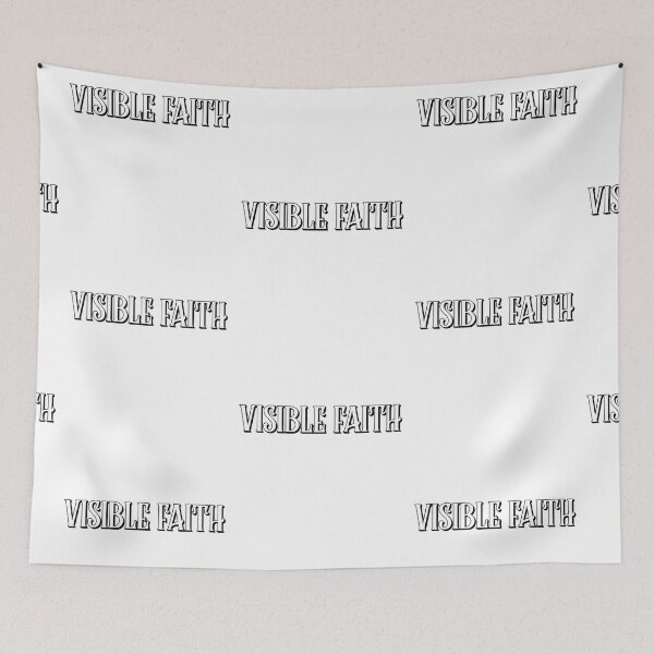 Item preview, Visible Faith. Faith. Inspirational Quote. Jesus. Spiritual. Religious. God. Prayer  designed and sold by Tish K..