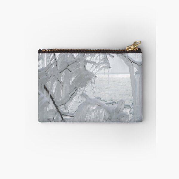 Item preview, Lakeview Through Silvery Ice Curtains designed and sold by Georgia Mizuleva.