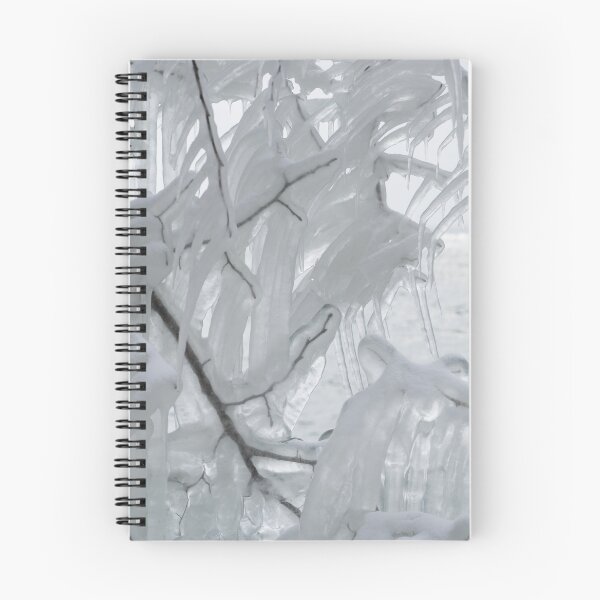 Item preview, Lakeview Through Silvery Ice Curtains designed and sold by Georgia Mizuleva.