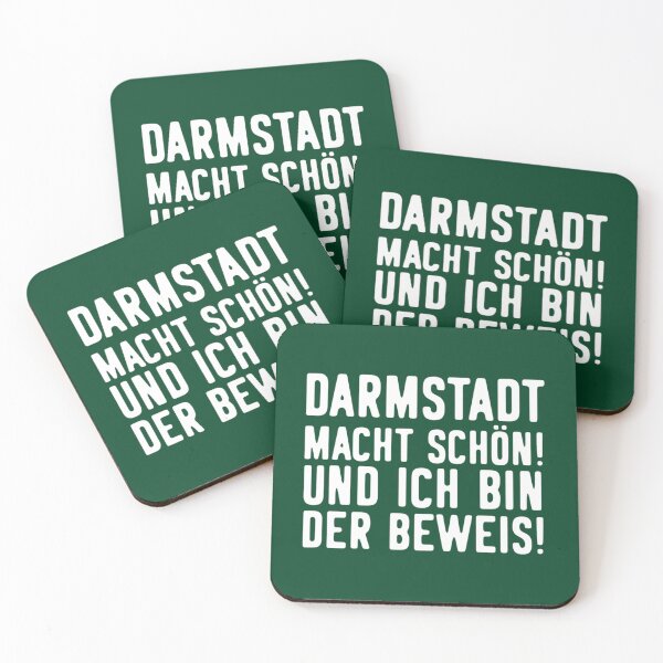 Item preview, DARMSTADT MACHT SCHÖN UND ICH BIN DER BEWEIS - Darmstadt Aufkleber    designed and sold by chuathaylanh.