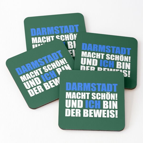 Item preview, Darmstadt Spruch DARMSTADT MACHT SCHÖN UND ICH BIN DER BEWEIS    designed and sold by chuathaylanh.