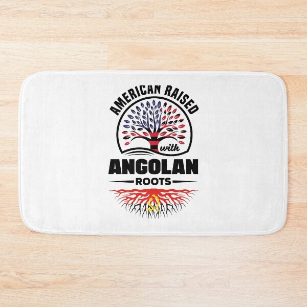 Item preview, American Raised With Angolan Roos tAngolan Angola Flag designed and sold by ShopTheStyle.