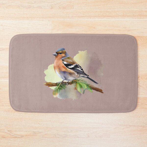 Item preview, Watercolor Chaffinch on a Twig designed and sold by KOTOdesign.