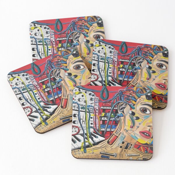 Item preview, Cyberpunk Art by Nicola Dudich designed and sold by christinapister.
