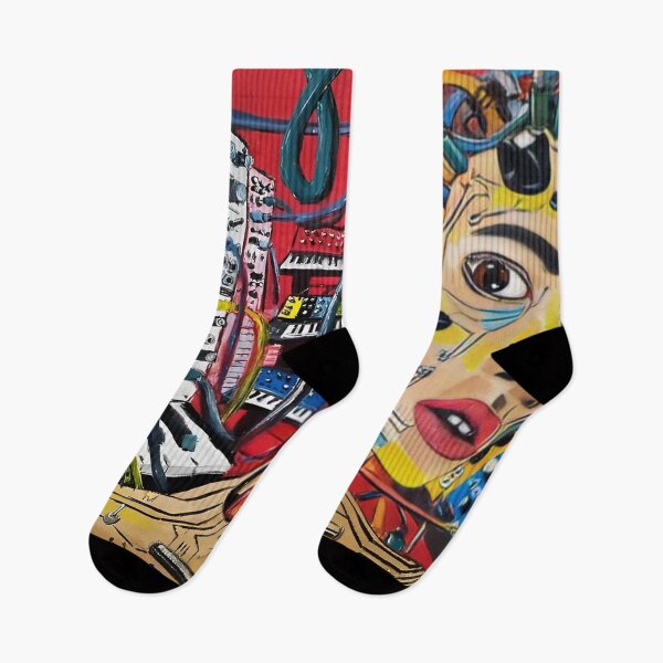 Item preview, Cyberpunk Art by Nicola Dudich designed and sold by christinapister.