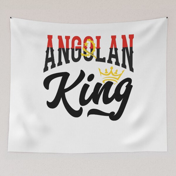 Item preview, Angolan King Angolan Angola Angolan Flag designed and sold by ShopTheStyle.