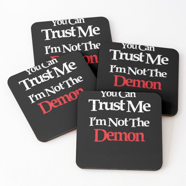 Item preview, You Can Trust Me - I'm Not the Demon - BotC designed and sold by MaryGuzman6.