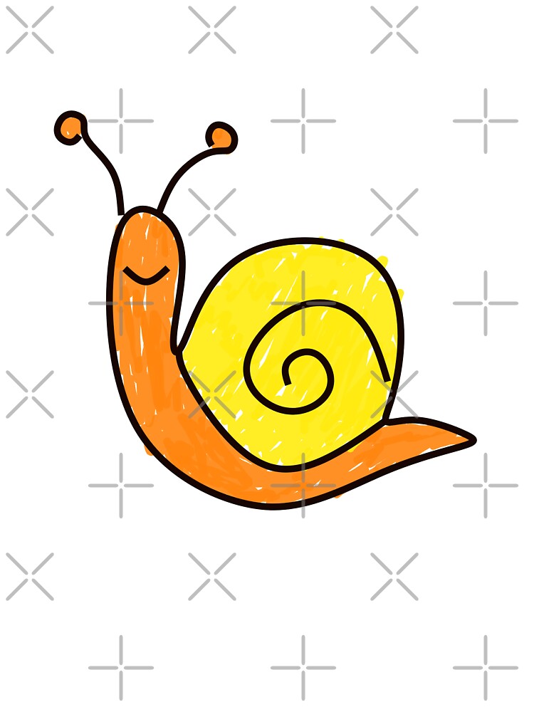 easy how to draw a cartoon snail - Clip Art Library
