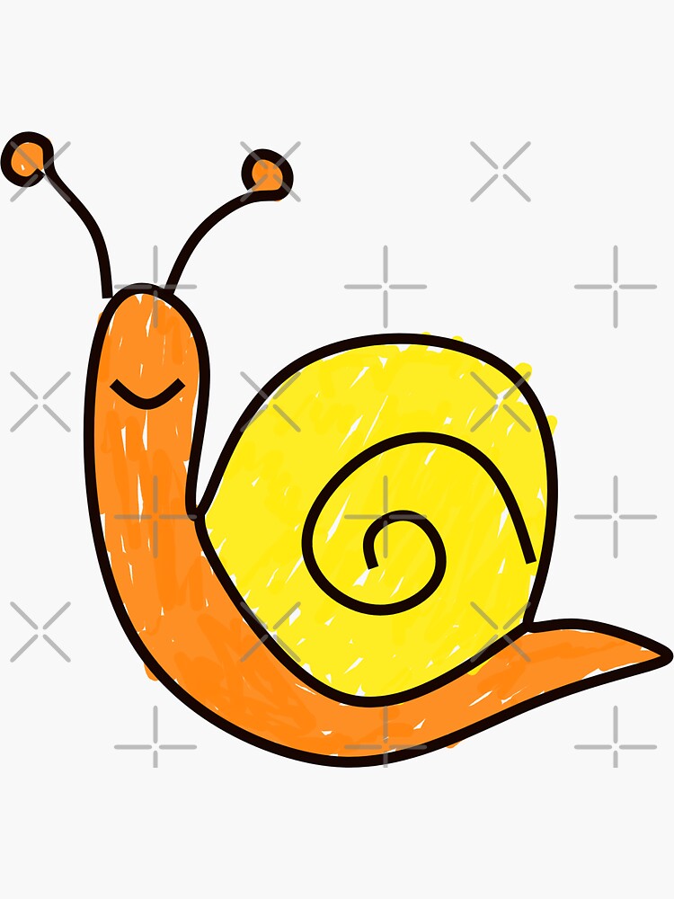 How to Draw Snail for Kids