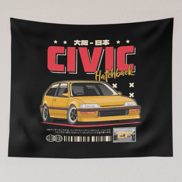 Item preview, Civic EF Hatchback designed and sold by squeal tires.