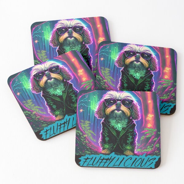 Item preview, Fluffylicious - Shih Tzu the Coolest Pup in Town designed and sold by Agunikyle.